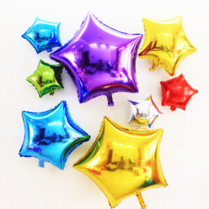 Foil Balloon In Star Shape
