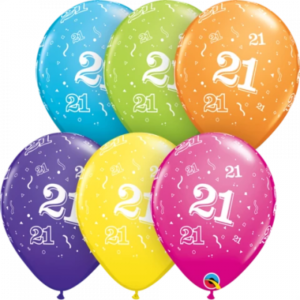 Balloons With Numbers