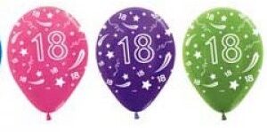 Balloons With Numbers