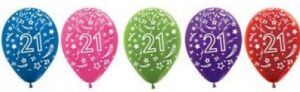 Balloons With Numbers