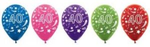 Balloons With Numbers