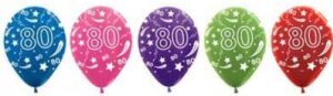 Balloons With Numbers