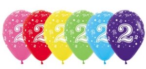 Balloons With Numbers