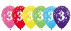 Balloons With Numbers