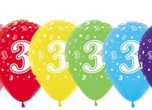 Balloons With Numbers