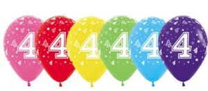 Balloons With Numbers