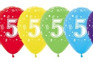 Balloon With Numbers