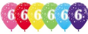 Balloons With Numbers