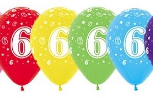 Balloons With Numbers