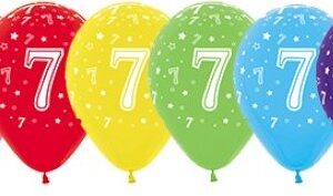 Balloons With Numbers