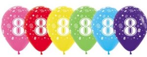 Balloons With Numbers