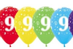 Balloons With Numbers