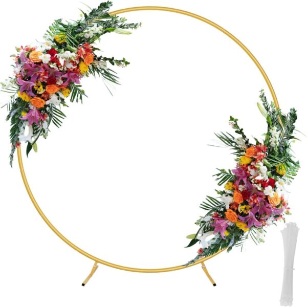 Metal Ring Backdrop In Gold - Image 2