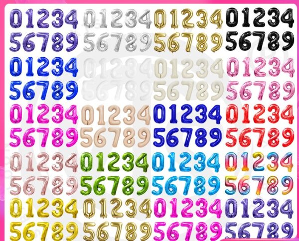 Number Balloons