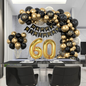 Ballloon Garland With Numbers