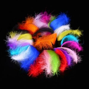 Artificial Feathers In Assorted Colours